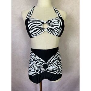Vintage Modern does 50s 60d Style Bernie Dexter Bikini Pinup Rockabilly Medium